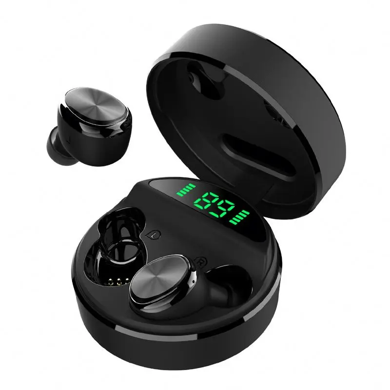 IPX5 Waterproof TWS Earphone LED display Mobile Accessories BT 5.0 Wireless charging Headphone Type-C Port
IPX5 Waterproof TWS Earphone LED display Mobile Accessories BT 5.0 Wireless charging Headphone Type-C Port