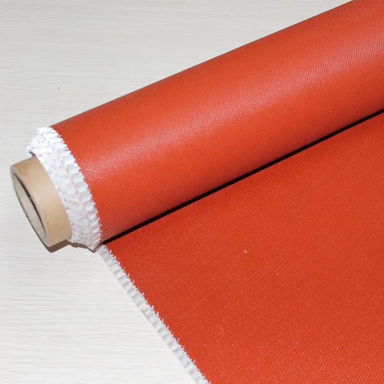 High Temperature Silicone Rubber Coated Fiberglass Fabric
