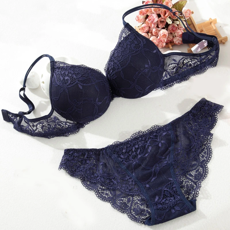 Hot Selling Fashion Girls Sexy Lace Transparent Push Up Bra And Panty Sets Womens Underwear Bra Brief Sets, Black/navy/beige/wine red/light purple
Hot Selling Fashion Girls Sexy Lace Transparent Push Up Bra And Panty Sets Womens Underwear Bra Brief Sets, Black/navy/beige/wine red/light purple