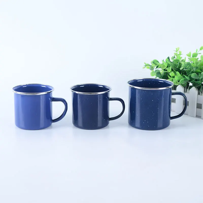 2020 top seller Customized logo stainless steel mug speckled enamel mug camping enamel mug, As picture
2020 top seller Customized logo stainless steel mug speckled enamel mug camping enamel mug, As picture