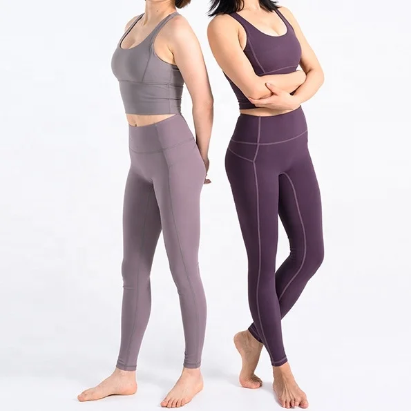 Women Yoga Sets Nude Feeling Soft Brushed Women Sports Wear Workout Gym Running Sport Leggings Set, Customized colors
Women Yoga Sets Nude Feeling Soft Brushed Women Sports Wear Workout Gym Running Sport Leggings Set, Customized colors