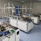 Full Equipment Automatic Machine Full 3 Layer Blue Disposable Face Mask Equipment Automatic Spot Welding Machine