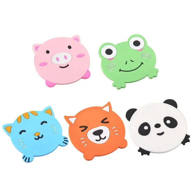 2020 Animal Cartoon Shape Silicone Coaster Coffee Table Cup Mats Pad Placemat Kitchen Accessories Tools
2020 Animal Cartoon Shape Silicone Coaster Coffee Table Cup Mats Pad Placemat Kitchen Accessories Tools