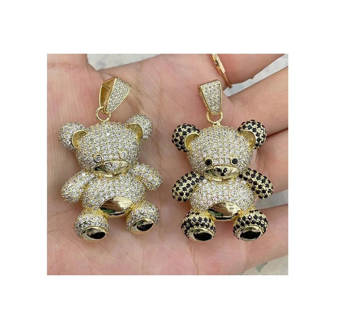 xuping Wholesale Golden Diamond Bear Pendant Fashion Women's Pendant Jewelry Jewelry Pendant
xuping Wholesale Golden Diamond Bear Pendant Fashion Women's Pendant Jewelry Jewelry Pendant