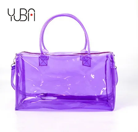 CustomClearOvernightToteSpendANightHandbagGymBagPvcTransparentColorfulSiliconeJellyMakeUpHolographicDuffleBag, As picture 
CustomClearOvernightToteSpendANightHandbagGymBagPvcTransparentColorfulSiliconeJellyMakeUpHolographicDuffleBag, As picture