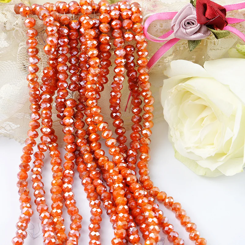 2020 Chinese Fashion Accessories Crystal Glass Rondelle Beads For Faceted Jewelry Making, Picture
2020 Chinese Fashion Accessories Crystal Glass Rondelle Beads For Faceted Jewelry Making, Picture