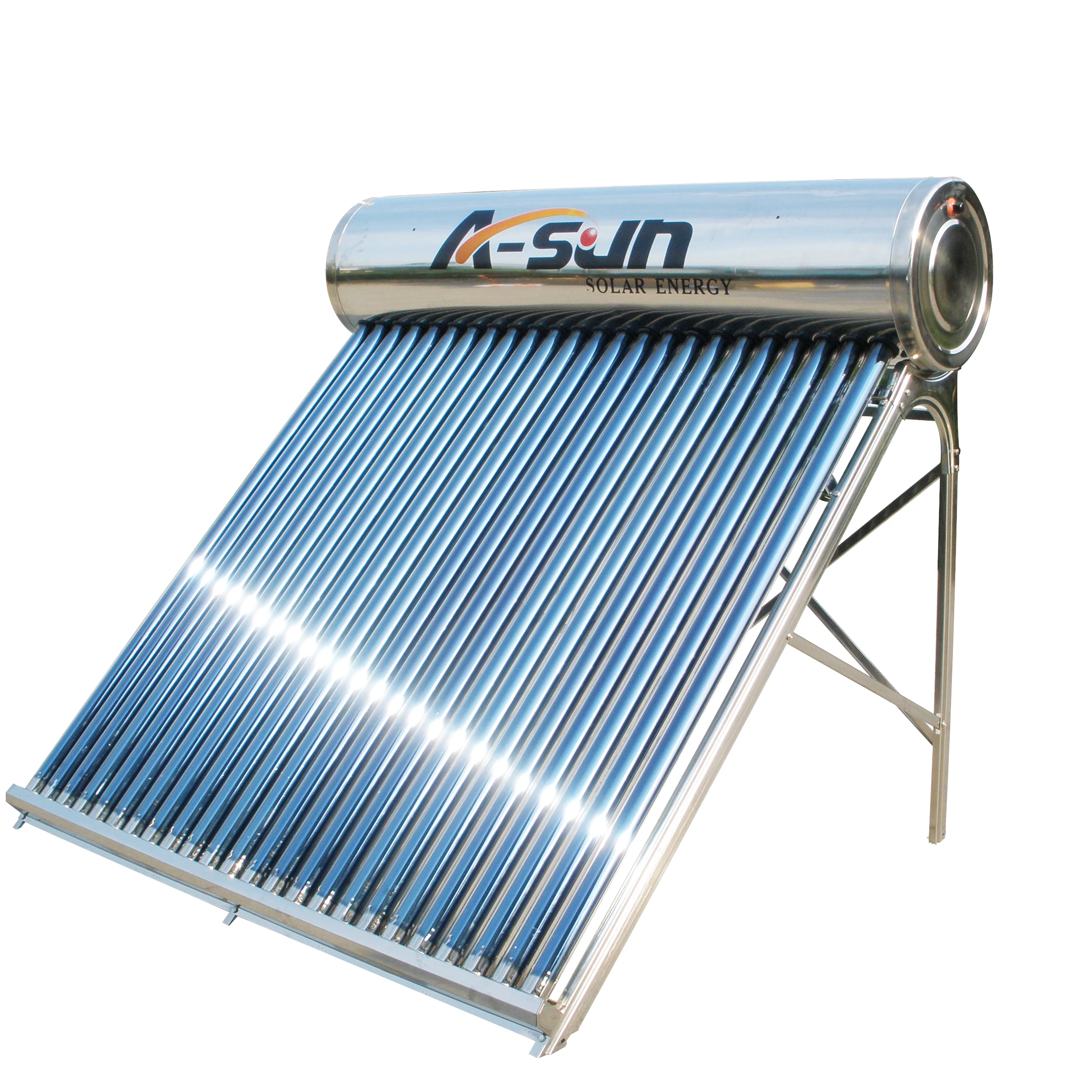 Solar water heater system vaccum tube solar water heater compact solar water heater