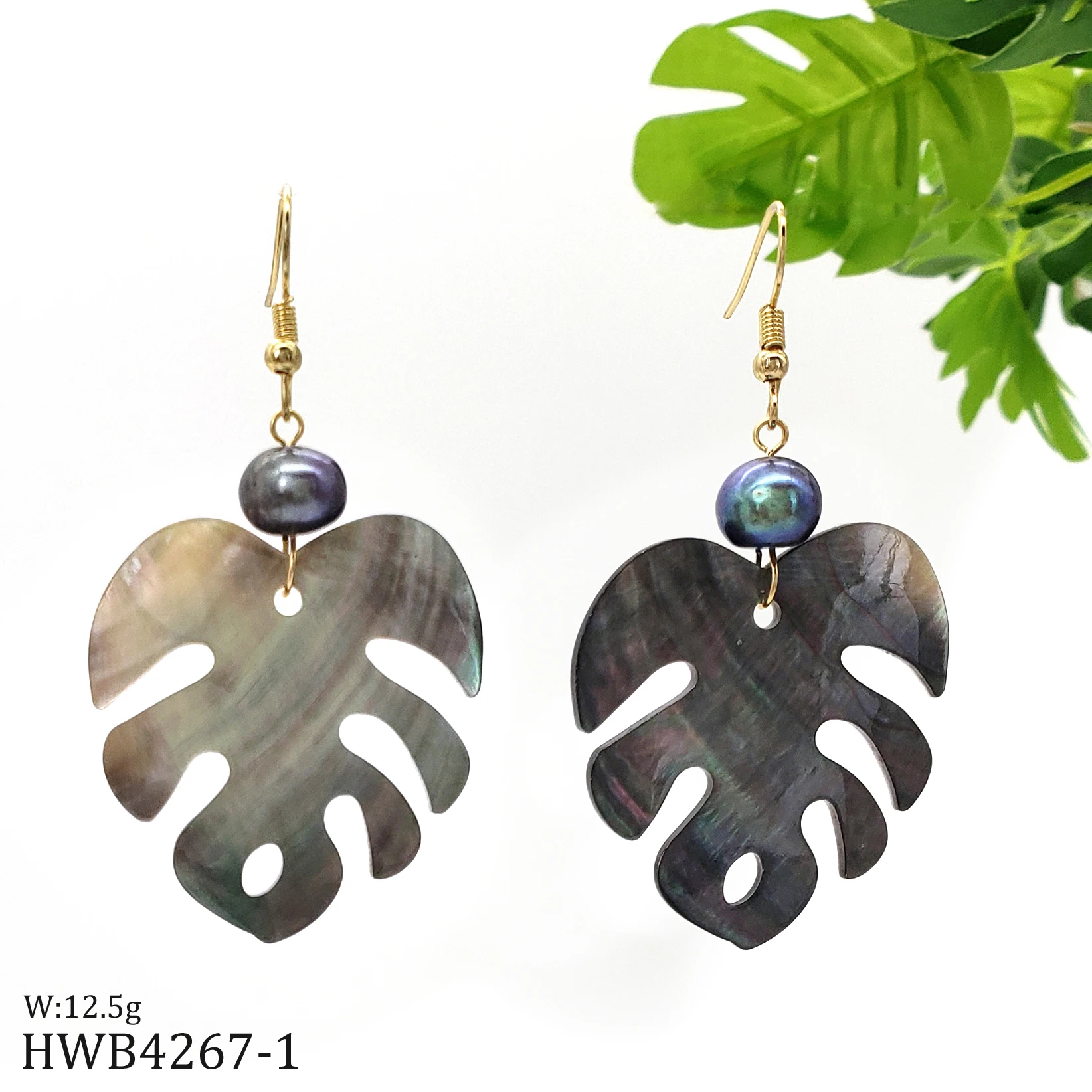 Hawaiian Jewelry Wholesale Mother of Pearl Earing Leaf Shape Design Shell Drop Earring For Women
Hawaiian Jewelry Wholesale Mother of Pearl Earing Leaf Shape Design Shell Drop Earring For Women