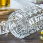 Glass Gift Glass Whisky Glass Crystal Glass Whisky Wine Cup 265mL Creative Home Hotel Bar Party Glass With Gift Box
