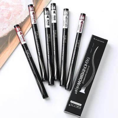 Long Lasting Sketch 4 Fork Tip Liquid Eye Brow Eyebrow Tattoo Pencil Pen Waterproof Eyebrow Enhancers
Long Lasting Sketch 4 Fork Tip Liquid Eye Brow Eyebrow Tattoo Pencil Pen Waterproof Eyebrow Enhancers