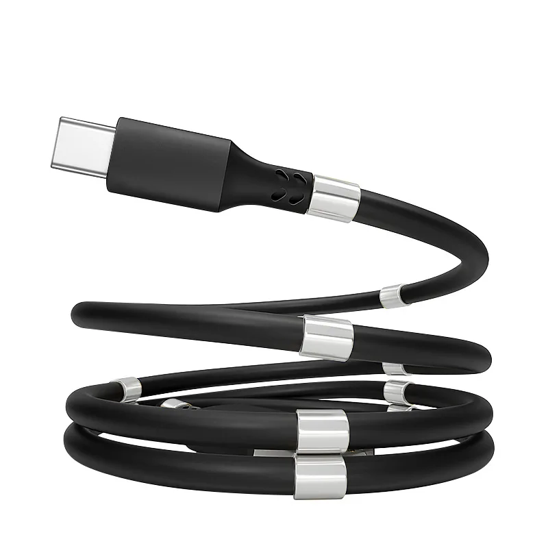 New Storage Magnetic Sucker Applicable lightnin TYPE-C Android Silica Gel 2A 3A Magnet cable
New Storage Magnetic Sucker Applicable lightnin TYPE-C Android Silica Gel 2A 3A Magnet cable