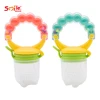 Safety Silicone Infant Nipple Baby Food Chew Pacifier Soothers Silica Gel Fruits Vegetables Toothbrush Nipple Feeding Pacifier