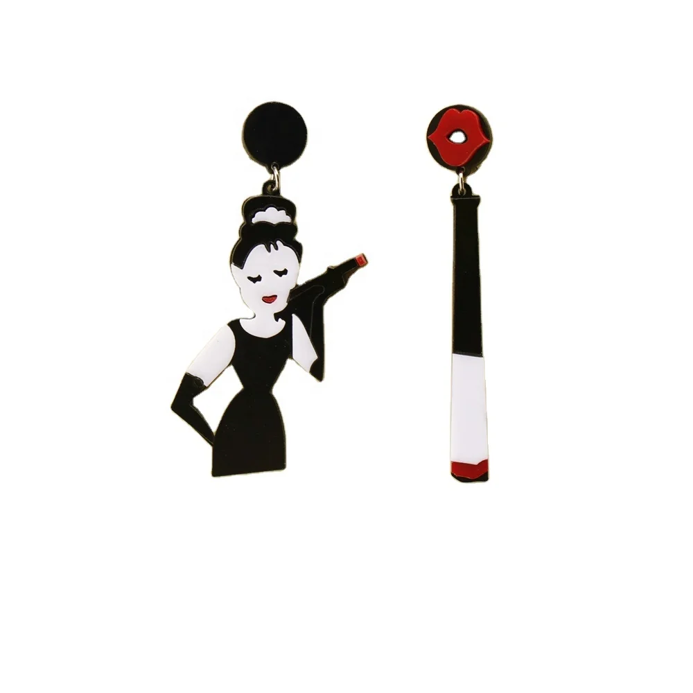 Black Girl cigarette shape Individe Acrylic Earrings for women Fashion party show Big Jewelry Wholesale, Colorful
Black Girl cigarette shape Individe Acrylic Earrings for women Fashion party show Big Jewelry Wholesale, Colorful