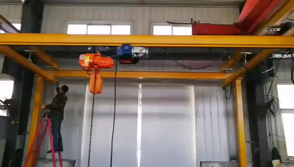 Steel Type Use In Factory Kbk Crane Light Crane System With Electric