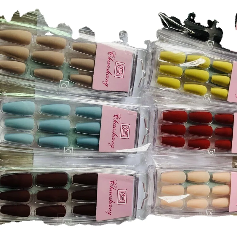 Wholesale 24 Pcs Fake Long Coffin Artificial Nail Tips Custom Luxury Ballerina False Nails Press On Nails
Wholesale 24 Pcs Fake Long Coffin Artificial Nail Tips Custom Luxury Ballerina False Nails Press On Nails