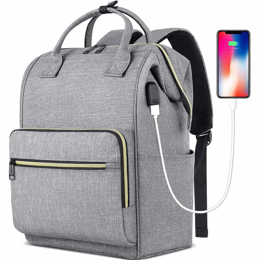 Anti Theft Business Travel Waterproof Slim College School Computer Bag Black Laptop Backpack, Gray
Anti Theft Business Travel Waterproof Slim College School Computer Bag Black Laptop Backpack, Gray