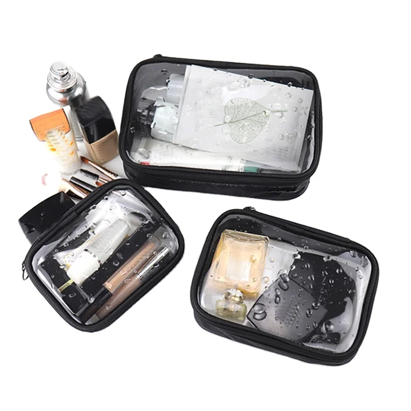 Custom Logo Travel Transparent Vinyl Waterproof Beach Zipper Cosmetic Bag Pouch PVC Toiletry Bag, Customized
Custom Logo Travel Transparent Vinyl Waterproof Beach Zipper Cosmetic Bag Pouch PVC Toiletry Bag, Customized