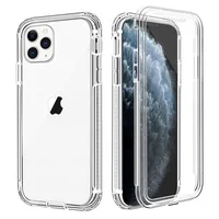 Wholesale Soft TPU Hard PC Dual Layer Protection Cell Phone Case with Built-In Screen Protector Phone Case for Iphone 11
Wholesale Soft TPU Hard PC Dual Layer Protection Cell Phone Case with Built-In Screen Protector Phone Case for Iphone 11