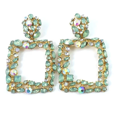 Acrylic Dangles Drop Earrings Resin Lightweight Statement Drop Crystal Earrings for Women and Girls, Picture shows
Acrylic Dangles Drop Earrings Resin Lightweight Statement Drop Crystal Earrings for Women and Girls, Picture shows