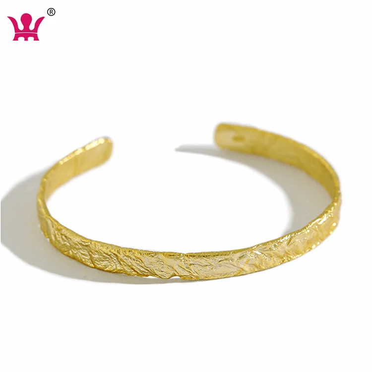 S925 Sterling Silver Bracelet INS 2020 New Design Wrinkle Concave Bangle Bracelet Silver Female Fine Jewelry
S925 Sterling Silver Bracelet INS 2020 New Design Wrinkle Concave Bangle Bracelet Silver Female Fine Jewelry
