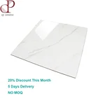 Foshan Italian honed indoor white marble look glazed tile for floor