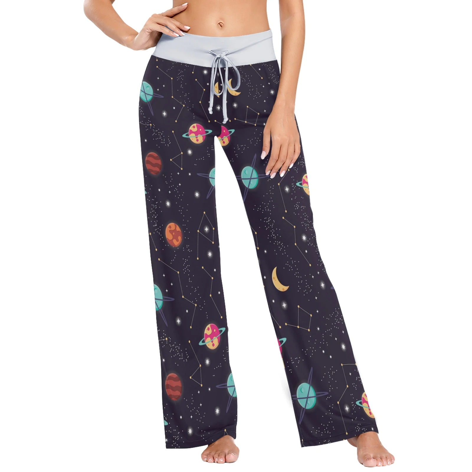 Fashion Custom Printed Home Casual Women Sleepwear Pajama Pants Plus Size Loungewear Women's Pajamas, Customized color
Fashion Custom Printed Home Casual Women Sleepwear Pajama Pants Plus Size Loungewear Women's Pajamas, Customized color