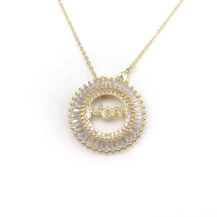 Adjustable Chain Gold Plated Unique Clear Zircon Mother Day Jewelry Hot Sale Mom Charm Necklaces, Gold, rose gold, silver, black
Adjustable Chain Gold Plated Unique Clear Zircon Mother Day Jewelry Hot Sale Mom Charm Necklaces, Gold, rose gold, silver, black