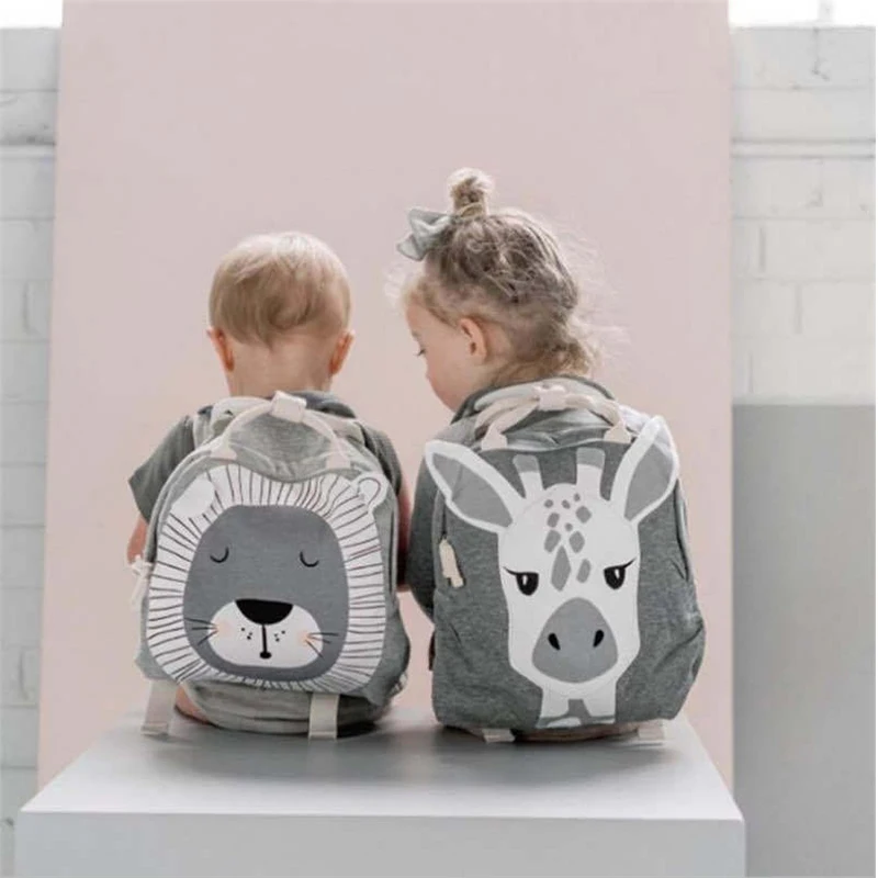 Children Backpack Animals Design Girl Boys Backpack Toddler Kids School Bag Kindergarten Cartoon Rabbit Butterfly Lion Print Bag, Gray and pink
Children Backpack Animals Design Girl Boys Backpack Toddler Kids School Bag Kindergarten Cartoon Rabbit Butterfly Lion Print Bag, Gray and pink