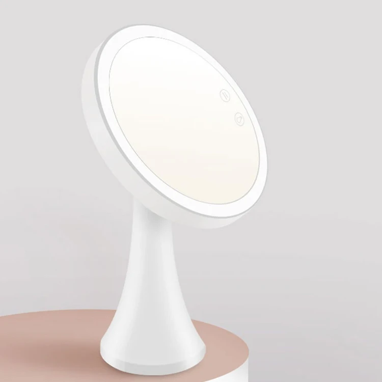 Hot wholesale rechargeable round usb vanity mirror makeup magnifying led makeup mirror with light
Hot wholesale rechargeable round usb vanity mirror makeup magnifying led makeup mirror with light