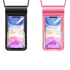 2020 Universal Water Proof PVC Mobile Phone Cases Clear Pouch Waterproof Bag Water Proof Cell Phone Bag With Lanyard