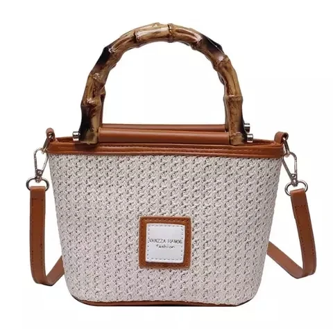 Wholesale Customized Holiday Straw Beach Bucket Handbag Fashion Weave Square Straw Shoulder Purse with Bamboo Handle
Wholesale Customized Holiday Straw Beach Bucket Handbag Fashion Weave Square Straw Shoulder Purse with Bamboo Handle