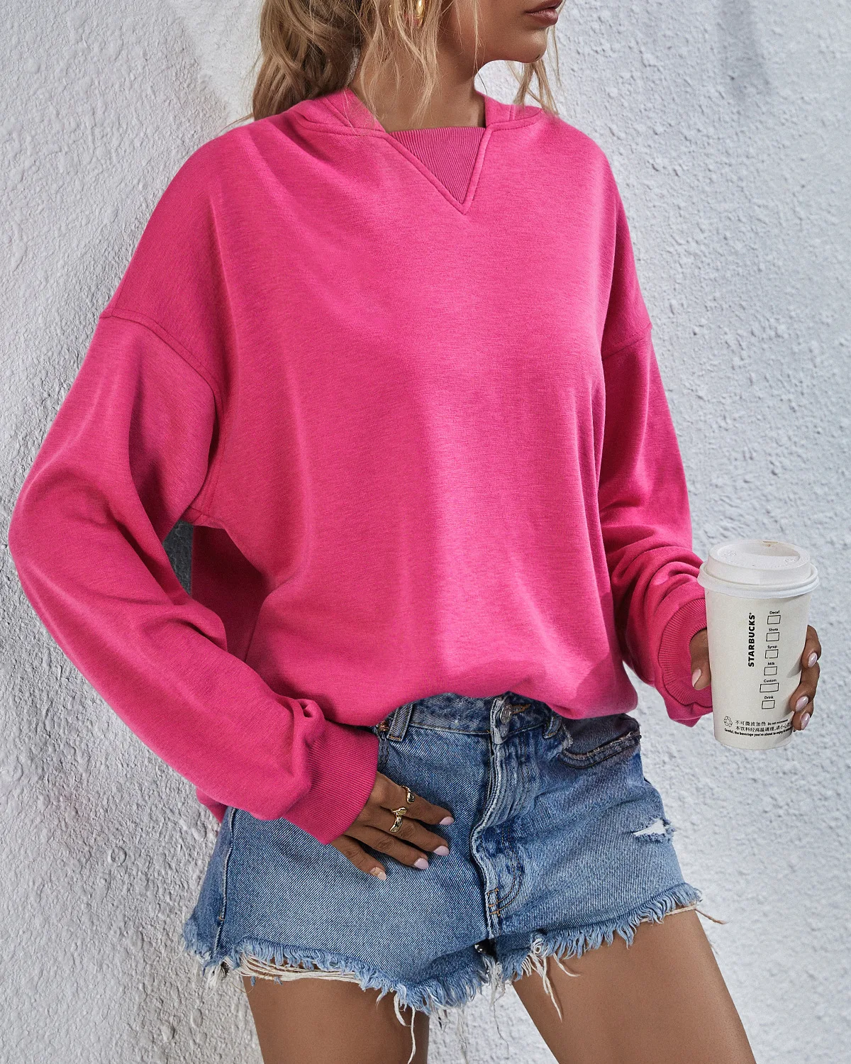 shein European and American women plus fleece hooded pullover sweater women autumn and winter tops
shein European and American women plus fleece hooded pullover sweater women autumn and winter tops