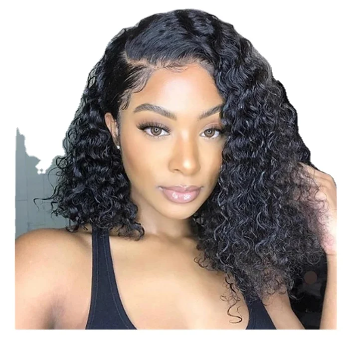 HD lace Curly Bob 150% Lace Front Human Hair Wigs PrePlucked For Women Diva Wet and Wavy Deep 360 Frontal Kinky HD Full
HD lace Curly Bob 150% Lace Front Human Hair Wigs PrePlucked For Women Diva Wet and Wavy Deep 360 Frontal Kinky HD Full