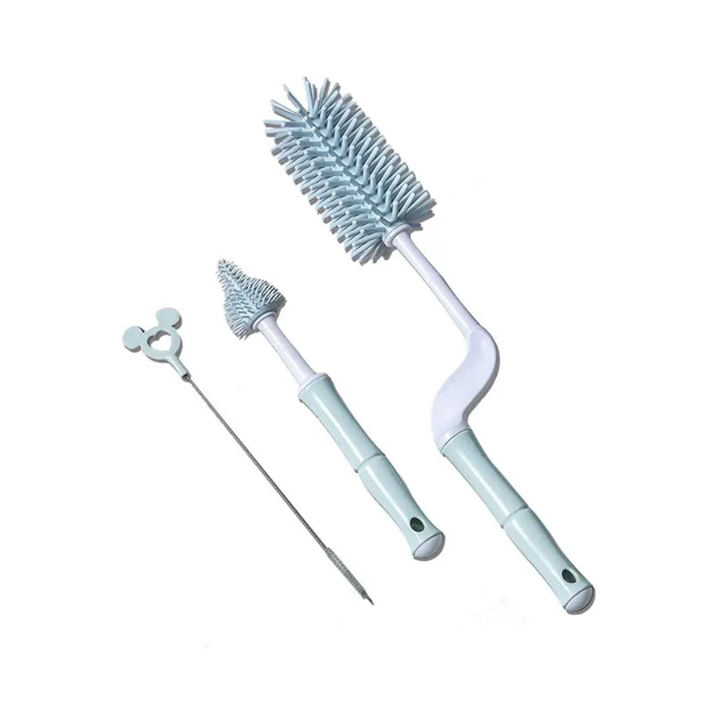 Silicone Baby Bottle Cleaning Brush Set Long Handle Bottle Cleaner Washing Narrow Bottles Nipple Brush and Straw Brush 3 Pack
Silicone Baby Bottle Cleaning Brush Set Long Handle Bottle Cleaner Washing Narrow Bottles Nipple Brush and Straw Brush 3 Pack