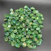 green color aura crystal tumbled stones irregular size Natural Crystal aura quartz chips healing crystal stones