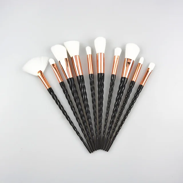 10 makeup brush set foundation mixed powder eye shadow loose powder brush makeup brush black cosmetics beauty makeup tools, White,colorful,black,pink,blue
10 makeup brush set foundation mixed powder eye shadow loose powder brush makeup brush black cosmetics beauty makeup tools, White,colorful,black,pink,blue