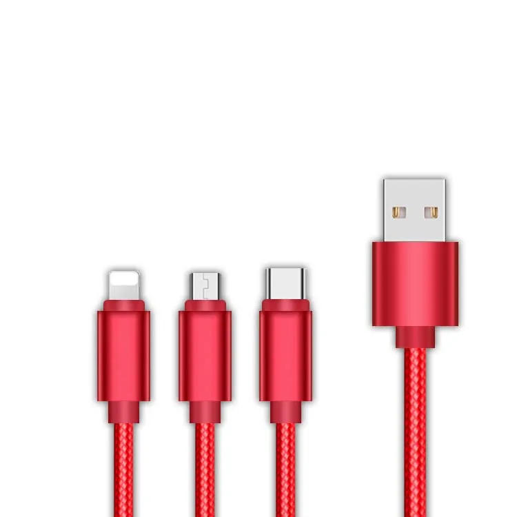 Multi charging cable 2.5A charger cable nylon braided universal 3 in 1 multiple charging cord
Multi charging cable 2.5A charger cable nylon braided universal 3 in 1 multiple charging cord