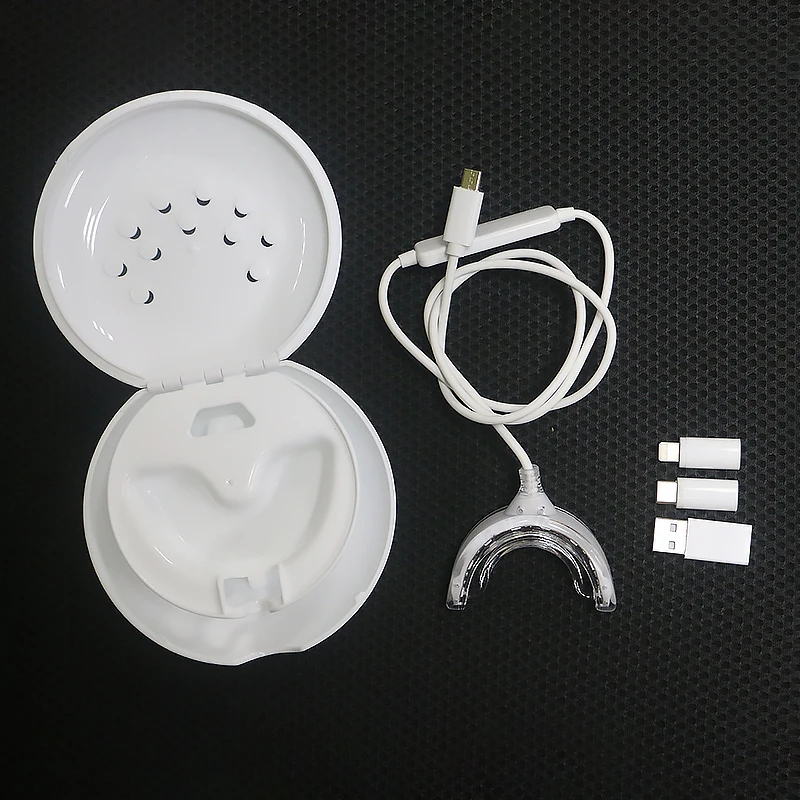 4 In 1 Connector 16 Led Teeth Whitening Lamp Portable For Travel Mobile Phone Teeth Whitening Led Light, White
4 In 1 Connector 16 Led Teeth Whitening Lamp Portable For Travel Mobile Phone Teeth Whitening Led Light, White