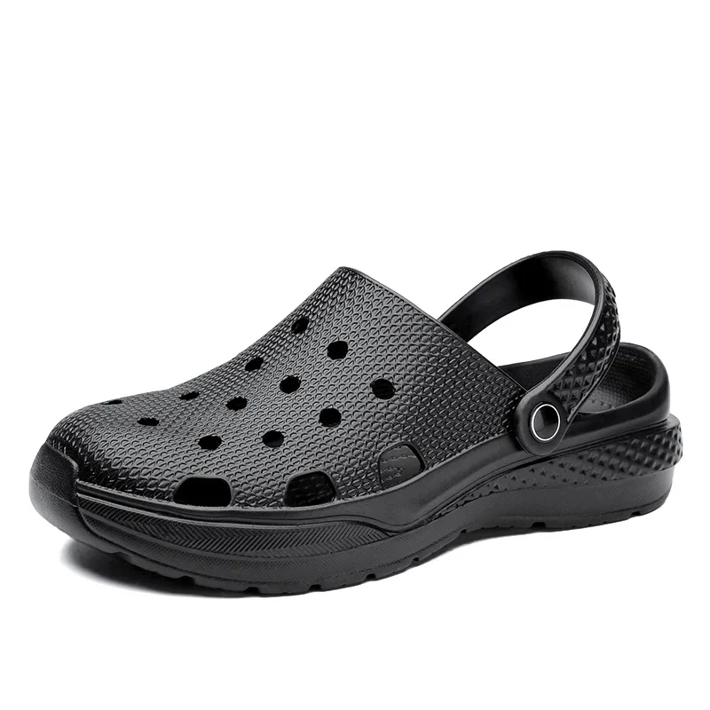 SP747 hollow out PVC sandals sofe sole clog beach walking style shoes for men, Picture shows
SP747 hollow out PVC sandals sofe sole clog beach walking style shoes for men, Picture shows