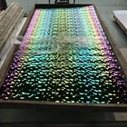 Embossed finish color electro galvanized stainless steel sheet