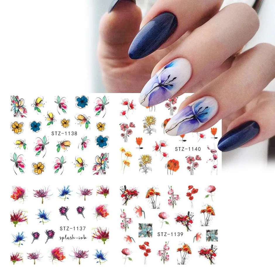 New nail beauty stickers ins spring and summer comely series portrait flower watermark nail sticker nail
New nail beauty stickers ins spring and summer comely series portrait flower watermark nail sticker nail