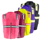 ZUJA OEM Service Black Surveyor Visibility Safety vest