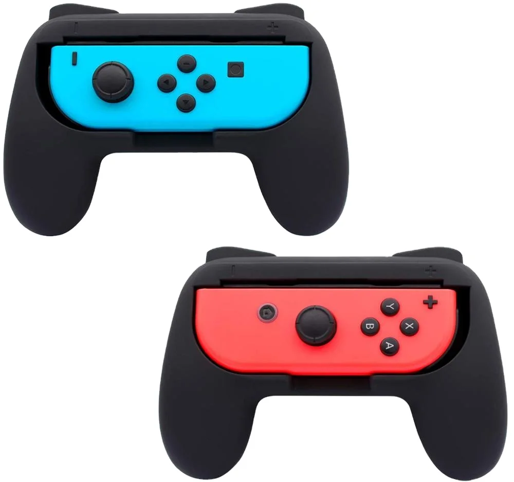 Wholesale hand grips oil plating material controller Grips for nintendo switch, Black
Wholesale hand grips oil plating material controller Grips for nintendo switch, Black