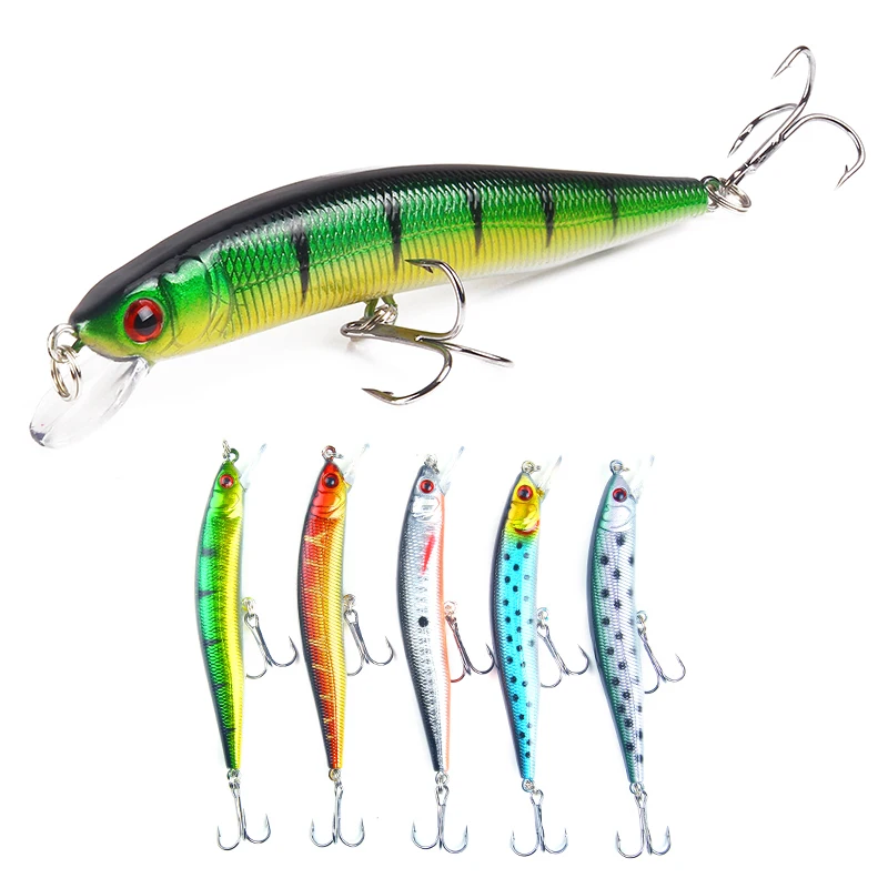 Wholesale 5 Colors 8g/100mm Hard Lure Plastic Bait Swimbait Minnow Fishing Lure, 5 colors as picture
Wholesale 5 Colors 8g/100mm Hard Lure Plastic Bait Swimbait Minnow Fishing Lure, 5 colors as picture