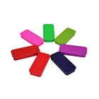 Customized rubber oil printing slide top tin container lid slide mint tin slider can