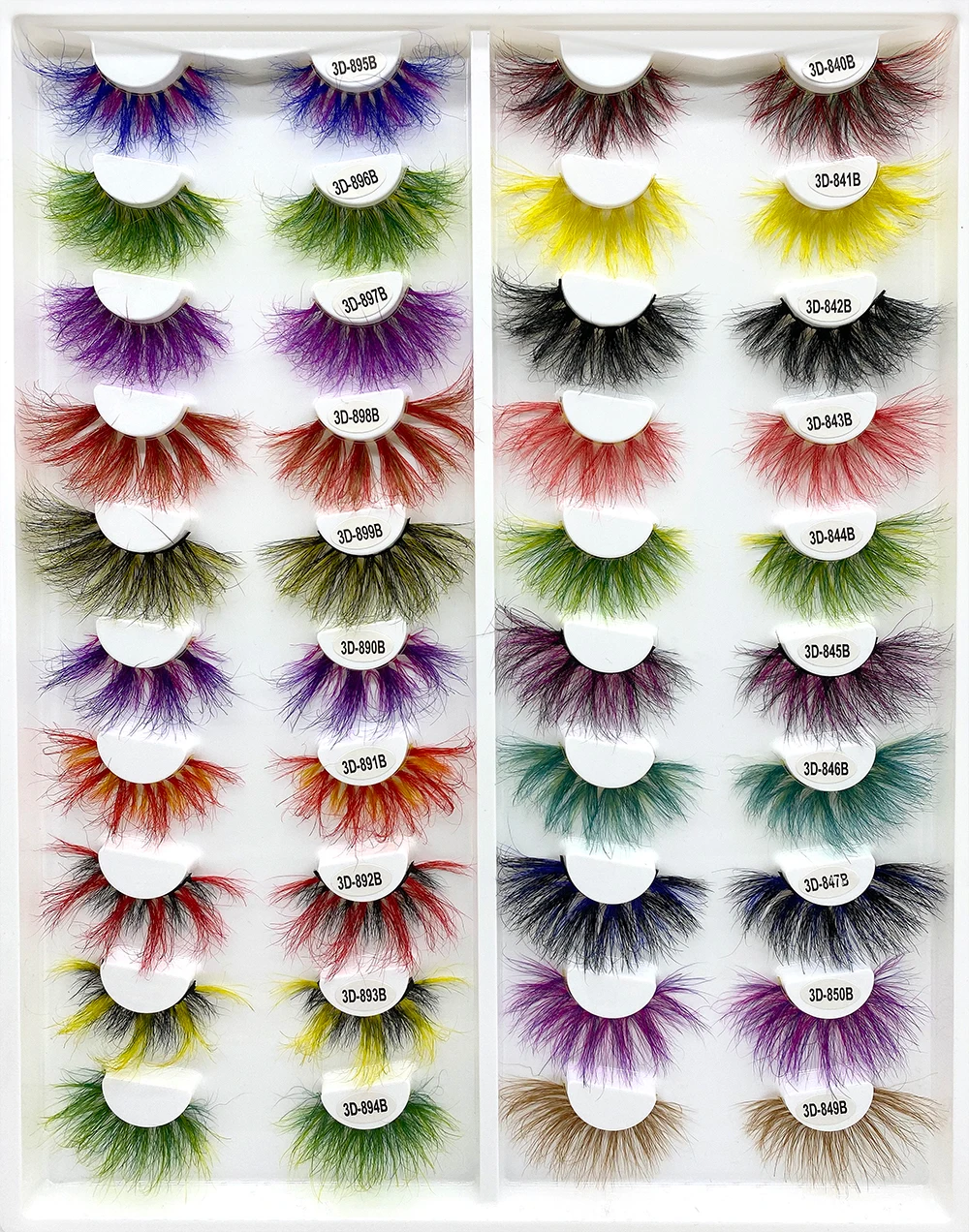 Hot selling colorful mink extra fluffy eyelashes wholesale mink color lashes vendor, Many colors
Hot selling colorful mink extra fluffy eyelashes wholesale mink color lashes vendor, Many colors