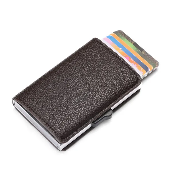 Aluminum Wallet Back Pocket ID Card holder RFID Blocking Mini Wallet Automatic Credit Card
Aluminum Wallet Back Pocket ID Card holder RFID Blocking Mini Wallet Automatic Credit Card