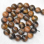 Wholesale A Grade Nature Stone Chiastolite Round Beads