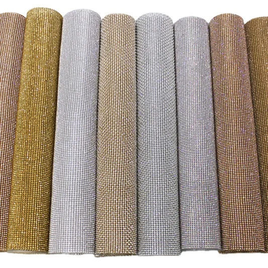 45*120CM Silver/Golden Aluminum Mesh Metal Trim Glass Rhinestones Fabric Crystal Strass For Garment/Bag
45*120CM Silver/Golden Aluminum Mesh Metal Trim Glass Rhinestones Fabric Crystal Strass For Garment/Bag