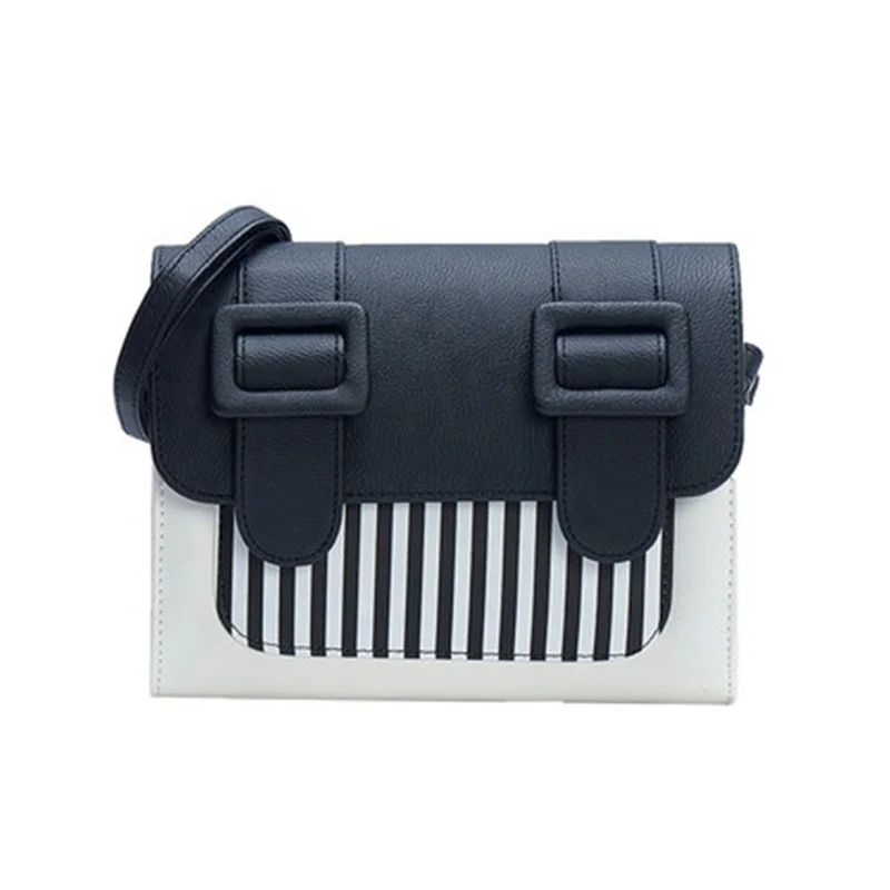 Stripe series summer messenger bag student handbag Japanese department shoulder bag, As shown in the figure below
Stripe series summer messenger bag student handbag Japanese department shoulder bag, As shown in the figure below